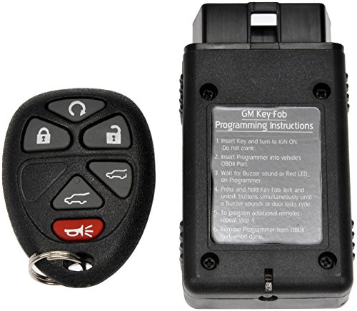 Dorman 99156 Keyless Entry Remote 6 Button Compatible with Select Chevrolet / GMC Models (OE FIX)