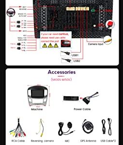 GGBLCS Car Radio 9 Inch Head Unit Touch Screen 1280x720 for Hyundai H1 2017-2018 Support GPS Navigation SWC UBS AM FM RDS + Backup Camera,M100s4core1+16