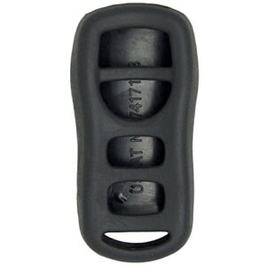 keyless2go replacement for new silicone cover protective case for remote fey fobs with fcc cwtwb1u429 kbrastu1 – black
