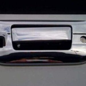 eLoveQ Chrome TailGate Handle Cover Covers Compatible with 2016-2018 Tacoma w/Camera Hole