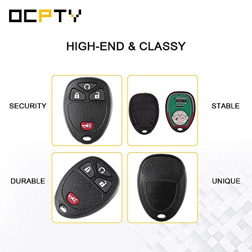 OCPTY OUC60270 1 X Flip Key Entry Remote Control Key Fob Transmitter Replacement for C hevy for G MC for P ontiac for C adillac for S aturn for S uzuki OUC60270 4 Buttons 315Mhz