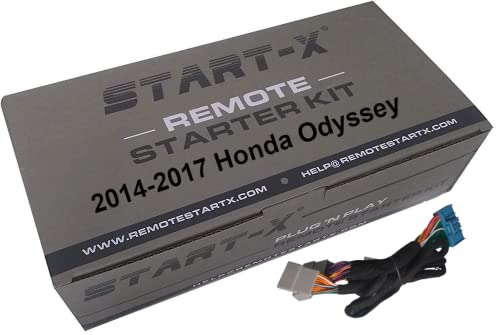 Start-X Remote Start Kit for Honda Odyssey 2014-2017 Push to Start || Lock 3X to Remote Start || Plug N Play || 2014 2015 2016 2017