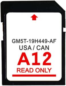 for ford a12 sd navigation card|gm5t-19h449-af|a12 navigation sd card support us and canada system map update 2022 latest maps