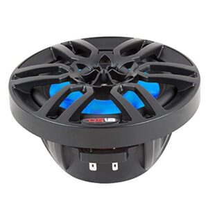 DS18 Hydro NXL-6 - High End Coaxial Speaker Pair - 2-Way Marine Speaker w/Integrated RGB Lights - 300 Watt - 100% UV Stable - Water Resistant Speakers - 6.5 Inches, Black