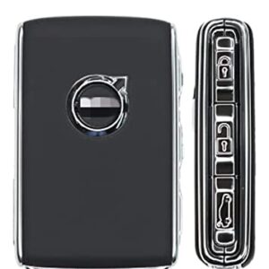 Smart Key Fob Cover Case Protector Keyless Remote Holder for 2017-2022 Volvo XC90 XC70 S60 S80 S90 C30 V70 V90 YGOHUF8423