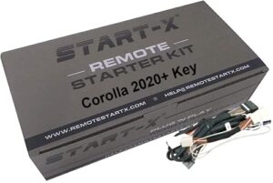 start-x remote start kit for 2020-2022 corolla key start || plug n play || zero wire splicing