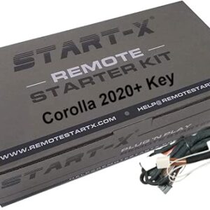 Start-X Remote Start Kit for 2020-2022 Corolla Key Start || Plug n Play || Zero Wire Splicing