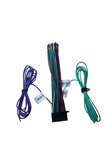 IMC Audio Aftermarket Install Wire Harness Power Plug Radio Replace Compatible with Select Kenwood Stereos Models DDX5706S DDX6703S DDX6706S DDX6903S DDX6906S DDX9703S Plugs into Back of Stereos