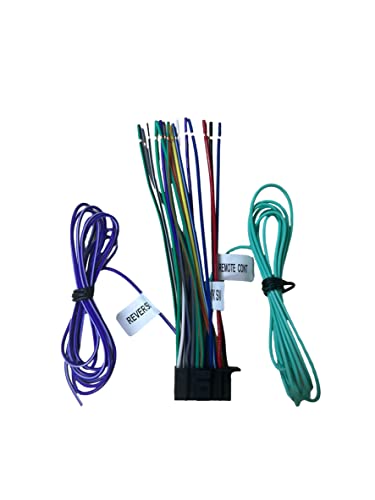 IMC Audio Aftermarket Install Wire Harness Power Plug Radio Replace Compatible with Select Kenwood Stereos Models DDX5706S DDX6703S DDX6706S DDX6903S DDX6906S DDX9703S Plugs into Back of Stereos