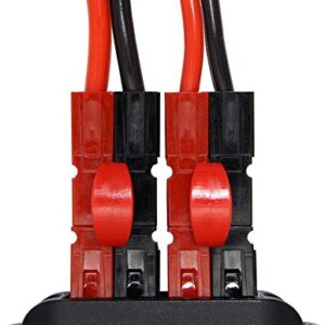 Powerwerx PD-4 Power Distribution Block Splitter with 4 Positions for 15/30/45A Anderson Power Powerpole Connectors