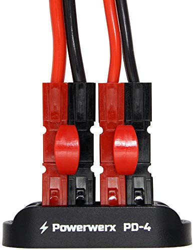 Powerwerx PD-4 Power Distribution Block Splitter with 4 Positions for 15/30/45A Anderson Power Powerpole Connectors