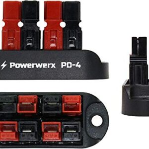 Powerwerx PD-4 Power Distribution Block Splitter with 4 Positions for 15/30/45A Anderson Power Powerpole Connectors