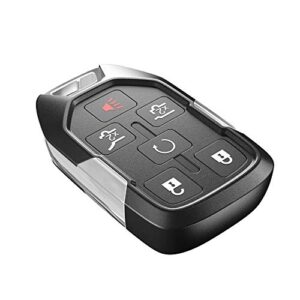 VOFONO Self-Programmable Key Fob Compatible with 2015 2016 2017 2018 2019 2020 Chevy Suburban Tahoe GMC Yukon, Chip Included (HYQ1AA, 13580802)