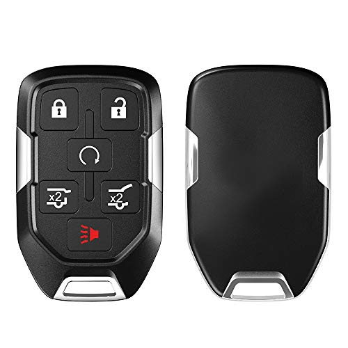 VOFONO Self-Programmable Key Fob Compatible with 2015 2016 2017 2018 2019 2020 Chevy Suburban Tahoe GMC Yukon, Chip Included (HYQ1AA, 13580802)