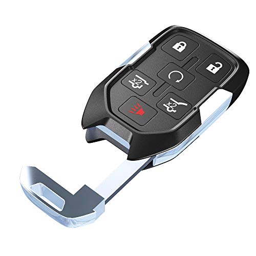 VOFONO Self-Programmable Key Fob Compatible with 2015 2016 2017 2018 2019 2020 Chevy Suburban Tahoe GMC Yukon, Chip Included (HYQ1AA, 13580802)
