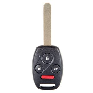 selead 4 buttons key fob keyless entry remote fit for 2006-2013 for honda for civic antitheft keyless entry systems 3248a-s0084a 1pc us stock
