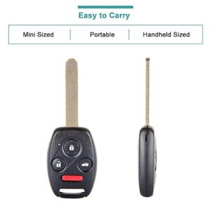 SELEAD 4 Buttons Key Fob Keyless Entry Remote fit for 2006-2013 for Honda for Civic Antitheft Keyless Entry Systems 3248A-S0084A 1pc US Stock