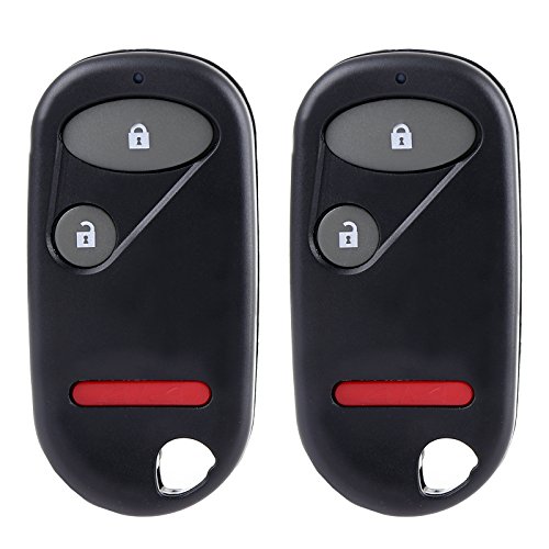 ECCPP NHVWB1U523 key fob Replacement for Keyless Entry Remote Key Fob for Honda Civic/for H onda Pilot NHVWB1U523 NHVWB1U5212003 for h onda civic key fob (Pack of 2)