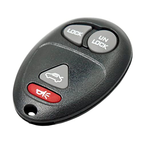 Keyless2Go Replacement for Keyless Entry Car Key Fob Vehicles That Use 4 Button L2C0007T 10335582-88 Remote, Self-programming