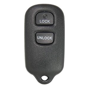 keyless2go replacement for new keyless entry remote car key fob 3 button fcc hyq12bbx hyq12ban