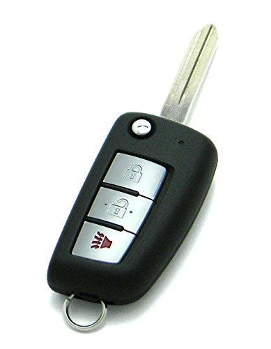 OEM Nissan Rogue S 3-Button Flip Key Remote (FCC ID: CWTWB1G767, P/N: H0561-4BA1A, H0561-4BA1B)