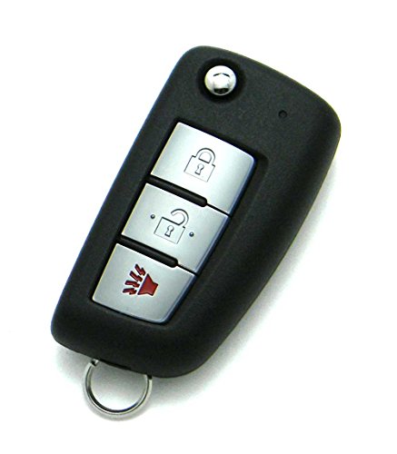 OEM Nissan Rogue S 3-Button Flip Key Remote (FCC ID: CWTWB1G767, P/N: H0561-4BA1A, H0561-4BA1B)