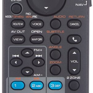 Kenwood Kna-RCDv331 Multimedia IR Remote with Navigation Functions (Discontinued by Manufacturer)