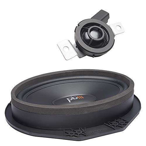 Powerbass OE69C-FD 6x9 OEM Replacement Component Speakers for Ford/Lincoln