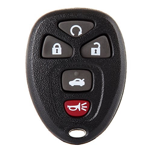 ECCPP 1X Replacement Uncut Keyless Entry Remote Control Car Key Fob (Shell Case) for Chevy Malibu/Cobalt for Buick LaCrosse/for Pontiac G5 G6 Grand Prix KOBGT04A