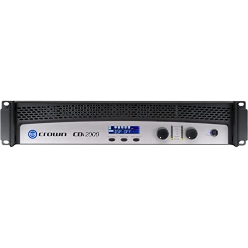 Crown CDi 2000 Two-Channel, 800-Watt @ 4Ω, 70V/140V Power Amplifier