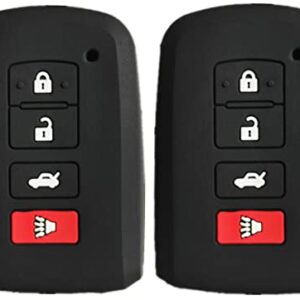 Key Case Cover Protector Keyless Remote Holder for Toyota Avalon Camry Corolla Highlander RAV4