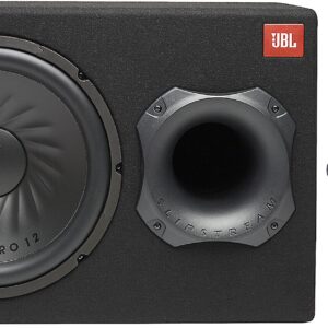 JBL GT-BassPro12 12-Inch (300mm) Car Audio Powered Subwoofer System, black