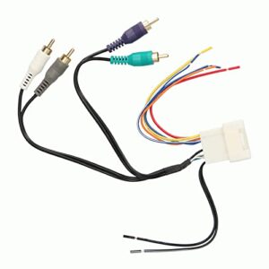 carxtc stereo wire harness install an aftermarket car radio – plugs into the factory harness with a factory amplified system