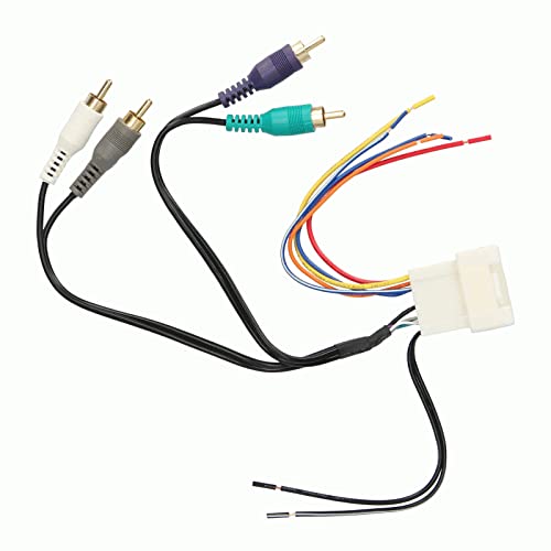 Carxtc Stereo Wire Harness Install an Aftermarket Car Radio - Plugs into The Factory Harness with a Factory Amplified System