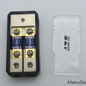 KCT factory in-LINE Mini ANL Fuse Holder 2x2/4GA-3x2/4GA with Fuse Distribution Block Stereo/Audio/CAR