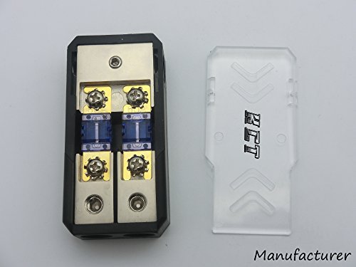 KCT factory in-LINE Mini ANL Fuse Holder 2x2/4GA-3x2/4GA with Fuse Distribution Block Stereo/Audio/CAR