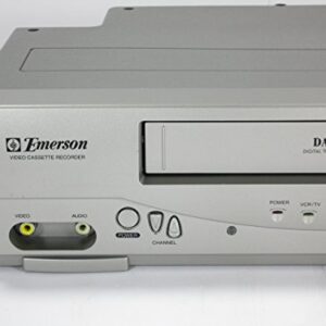 Emerson EWV404 4-Head Video Cassette Recorder with On-Screen Programming Display