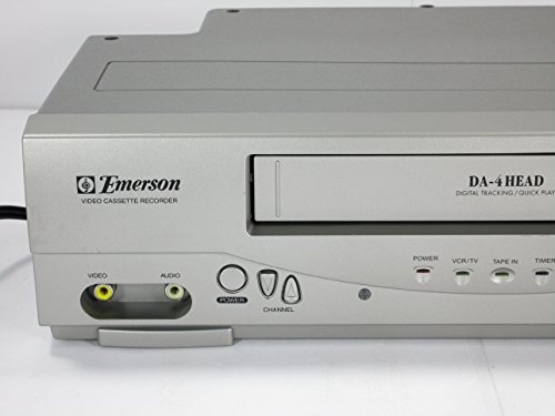 Emerson EWV404 4-Head Video Cassette Recorder with On-Screen Programming Display