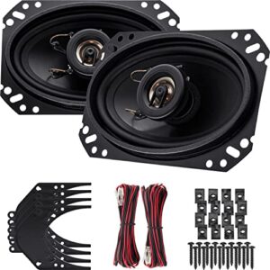 install link 4×6 inch car speaker system, two-way