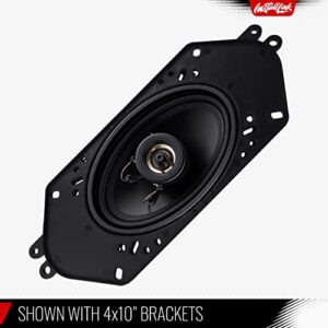 Install Link 4x6 Inch Car Speaker System, Two-Way