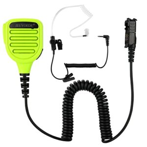 jeuyoede waterproof radio mic remote handheld walkie talkie microphone with 3.5mm audio jack compatible with motorola xpr3300 xpr3300e xpr3500 xpr3500e