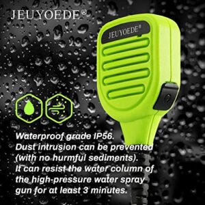 JEUYOEDE Waterproof Radio Mic Remote Handheld Walkie Talkie Microphone with 3.5mm Audio Jack Compatible with Motorola XPR3300 XPR3300e XPR3500 XPR3500e