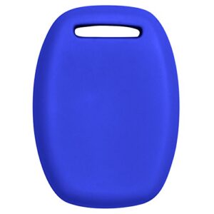 Keyless2Go Replacement for Silicone Cover Protective Case for 4 Button Remote Keys KR55WK49308 MLBHLIK-1T OUCG8D-380H-A - Blue (2 Pack)