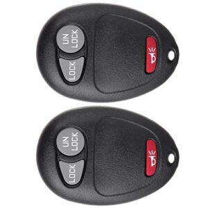 ocpty 2x flip key entry remote control entry remote key fob for 01 02 03 04 05 06 07 08 09 10 11 12 for chevy for gmc for hummer for isuzu l2c0007t 9364556-4575 10335582 10335583