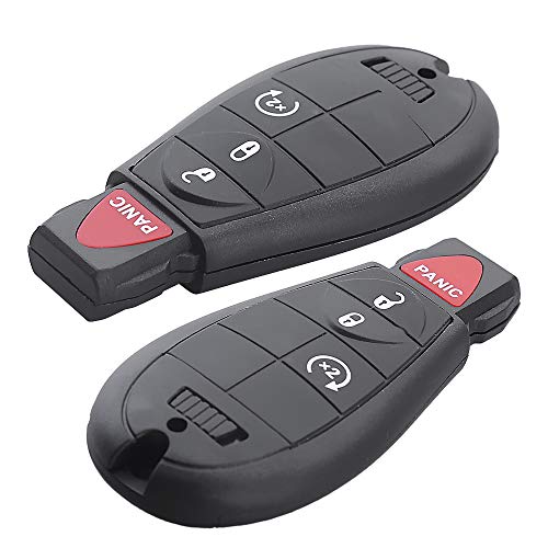 Keyless Entry Remote Car Key Fob Replacement for Dodge Ram GQ4-53T 2013 2014 2015 2016 2017