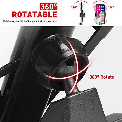 KFZMAN Car Phone Mount for Tesla Model 3 Model Y, Model 3 Phone Holder Left Dashboard with 360 Degree Adjustable Joint, Custom Fit with Tesla Model 3 Model Y