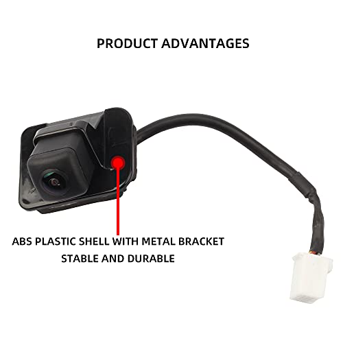 Dasbecan Rear View Back Up Assist Camera Compatible with 2014-2017 Honda Accord Replaces# 39530-T2A-A21 39530-T2A-A31 39530-T2A-A310-M2