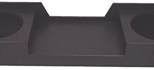 Compatible with Chevy Silverado or GMC Sierra Full Size Extended Cab Truck 1999-2006 Dual 12" Subwoofer Sub Box Speaker Enclosure - Armor Coated