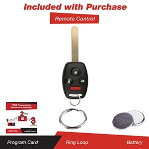 KeylessOption Keyless Entry Remote Control Car Key Fob Replacement for MLBHLIK-1T