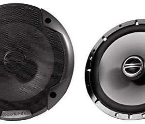 (2) Pairs Alpine Spe-6000 6.5" 2 Way Pair of Car Speakers Totalling 960 Watts Peak / 240 Watts RMS